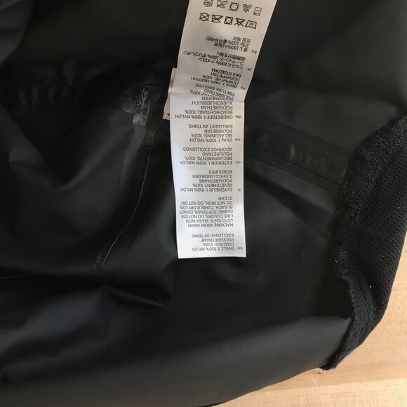 GRUNDENS - MEN'S 5XL - BLACK WATER PROOF SIDE LEG POCKET WEATHER RAIN BIBS - Picture 8 of 8